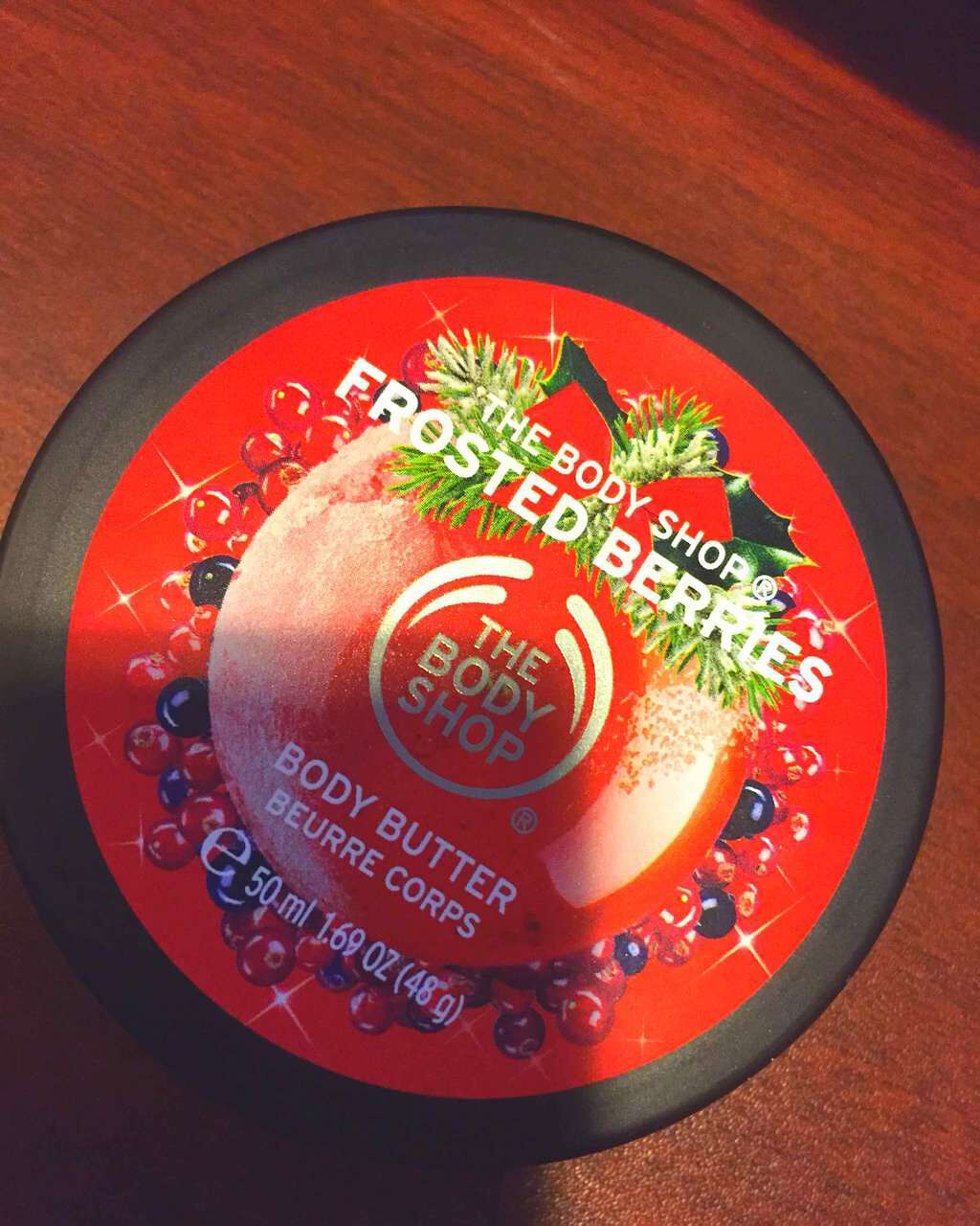 ボディバター フロステッドベリーズ/THE BODY SHOP/ボディクリームを使ったクチコミ(1枚目)
