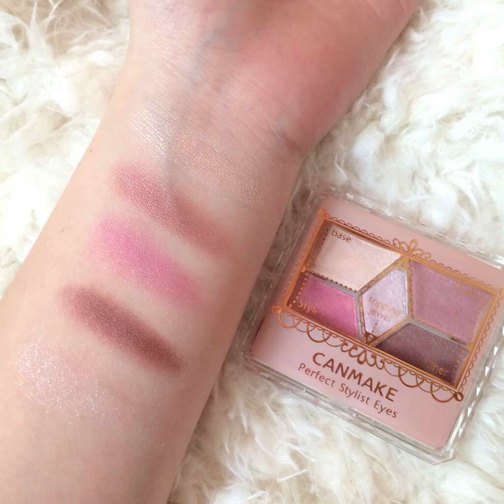 【旧品】パーフェクトスタイリストアイズ/キャンメイク/アイシャドウパレットを使ったクチコミ(2枚目)