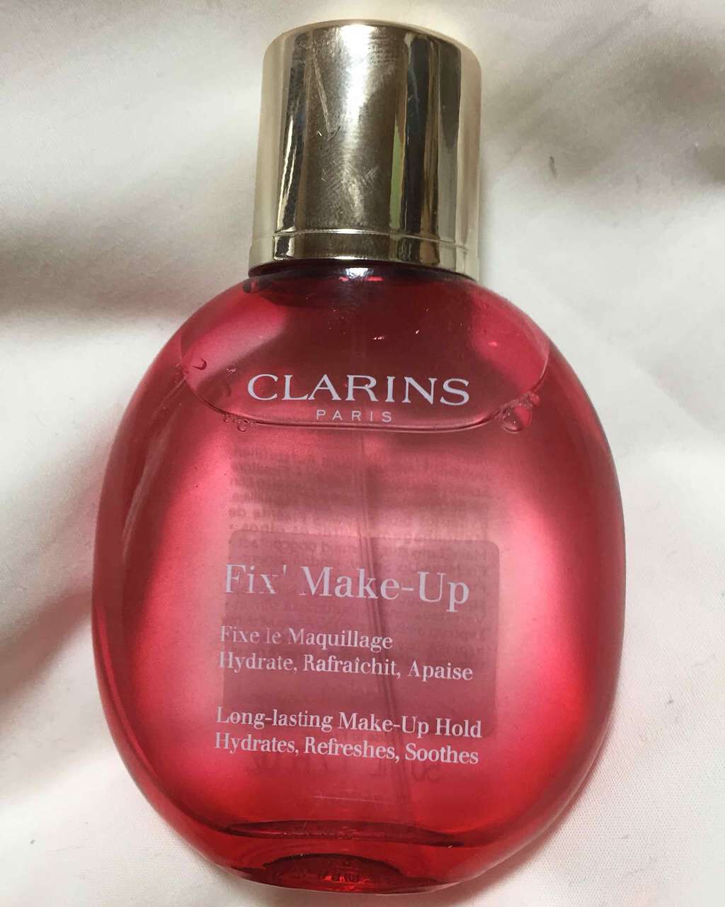 フィックス メイクアップ/CLARINS/ミスト状化粧水を使ったクチコミ(1枚目)