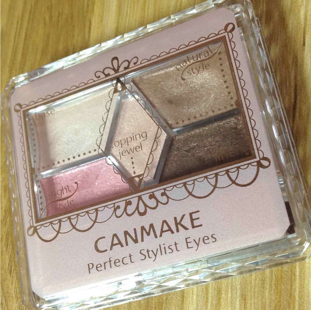 【旧品】パーフェクトスタイリストアイズ/キャンメイク/アイシャドウパレットを使ったクチコミ（1枚目）