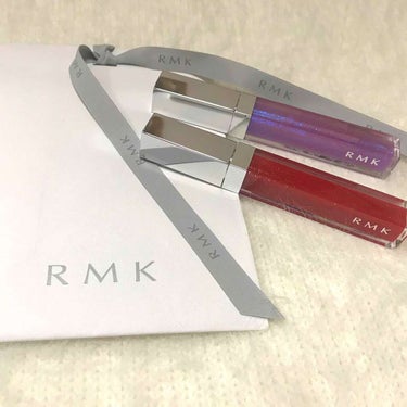 RMK RMK リップジェリーグロスのクチコミ「12月1日発売！RMKから出た新色！

EX-05コズミックシャワー
EX-06グリッターナイ.....」（1枚目）