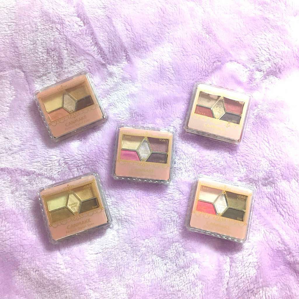 【旧品】パーフェクトスタイリストアイズ/キャンメイク/アイシャドウパレットを使ったクチコミ(1枚目)