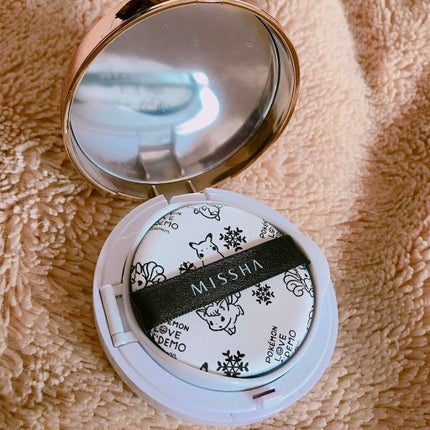 M クッション ファンデーション(モイスチャー)/MISSHA/クッションファンデーションを使ったクチコミ(2枚目)