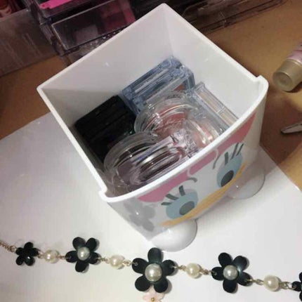 mr on LIPS 「コスメ収納🐭Part2🤙今回ほんの少し、、コスメ収納を増やした..」(2枚目)