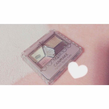 【旧品】パーフェクトスタイリストアイズ/キャンメイク/アイシャドウパレットを使ったクチコミ(1枚目)