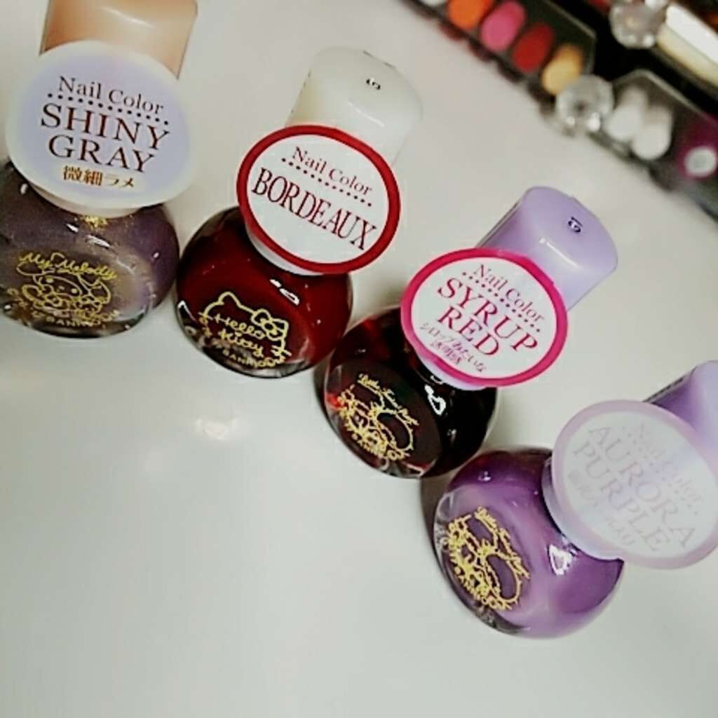 キキララ ネイル/DAISO/マニキュアを使ったクチコミ(1枚目)