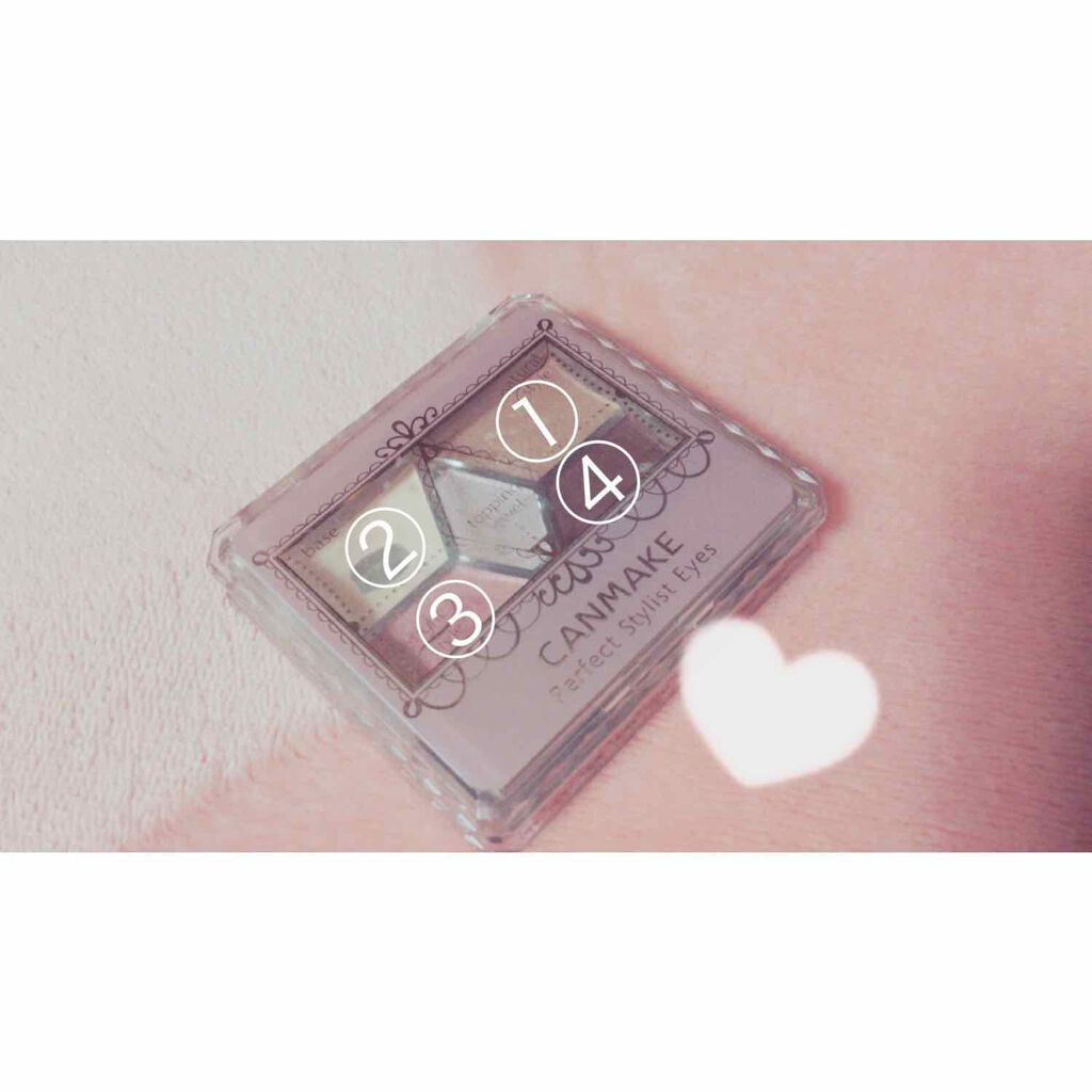 【旧品】パーフェクトスタイリストアイズ/キャンメイク/アイシャドウパレットを使ったクチコミ(2枚目)