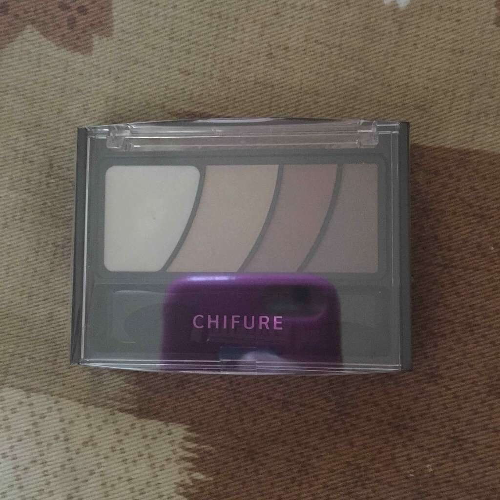 グラデーション アイ カラー(チップ付)/ちふれ/アイシャドウパレットを使ったクチコミ(1枚目)