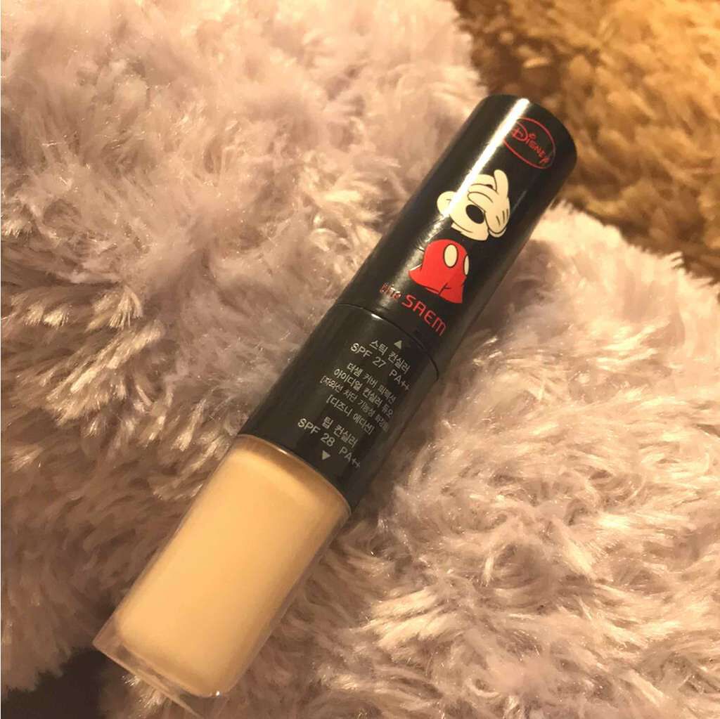 カバーパーフェクション アイディールコンシーラー デュオ/the SAEM/スティックコンシーラーを使ったクチコミ(1枚目)