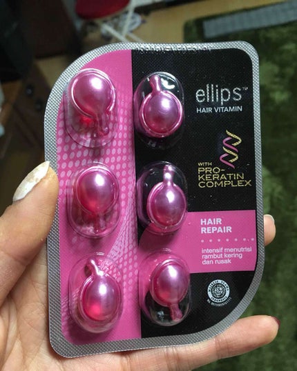 ヘアーオイル【トリートメント】/ellips/ヘアオイルを使ったクチコミ(1枚目)