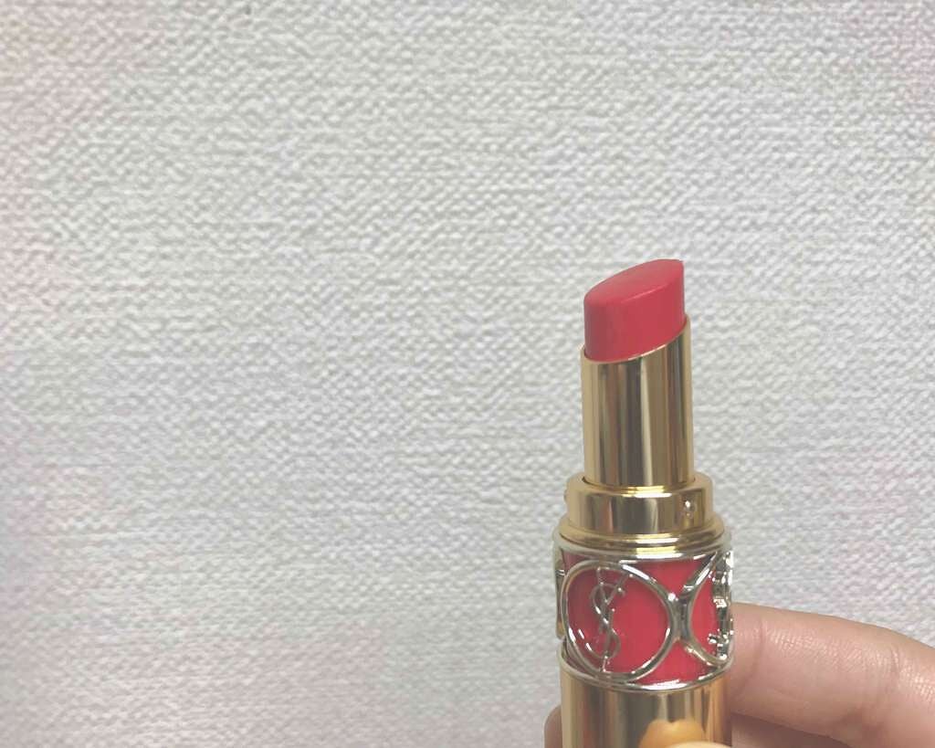 ルージュ ヴォリュプテ シャイン/YVES SAINT LAURENT BEAUTE/口紅を使ったクチコミ(1枚目)