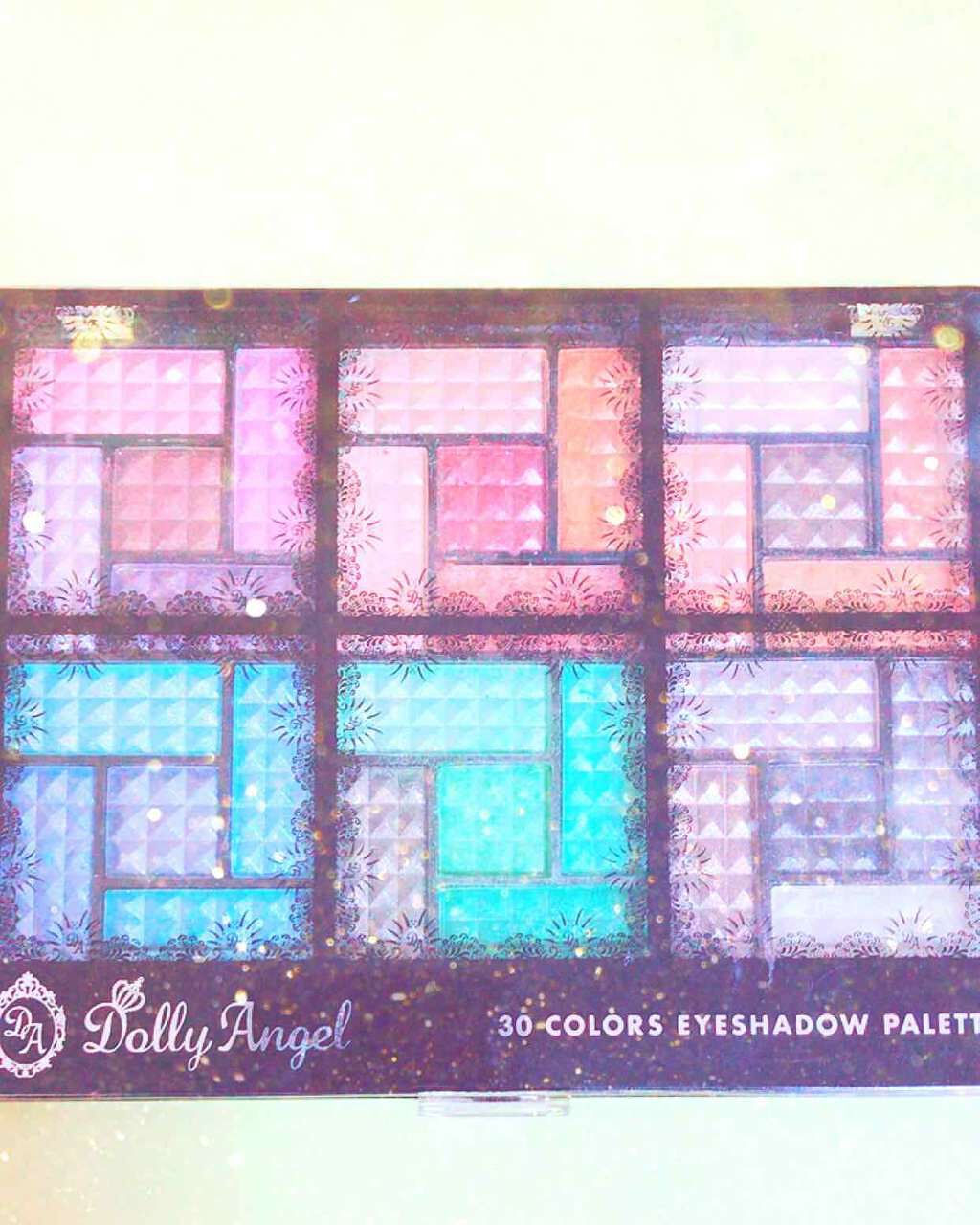 30COLORSEYESHADOWPALETTE/Dolly Angel/アイシャドウパレットを使ったクチコミ(2枚目)