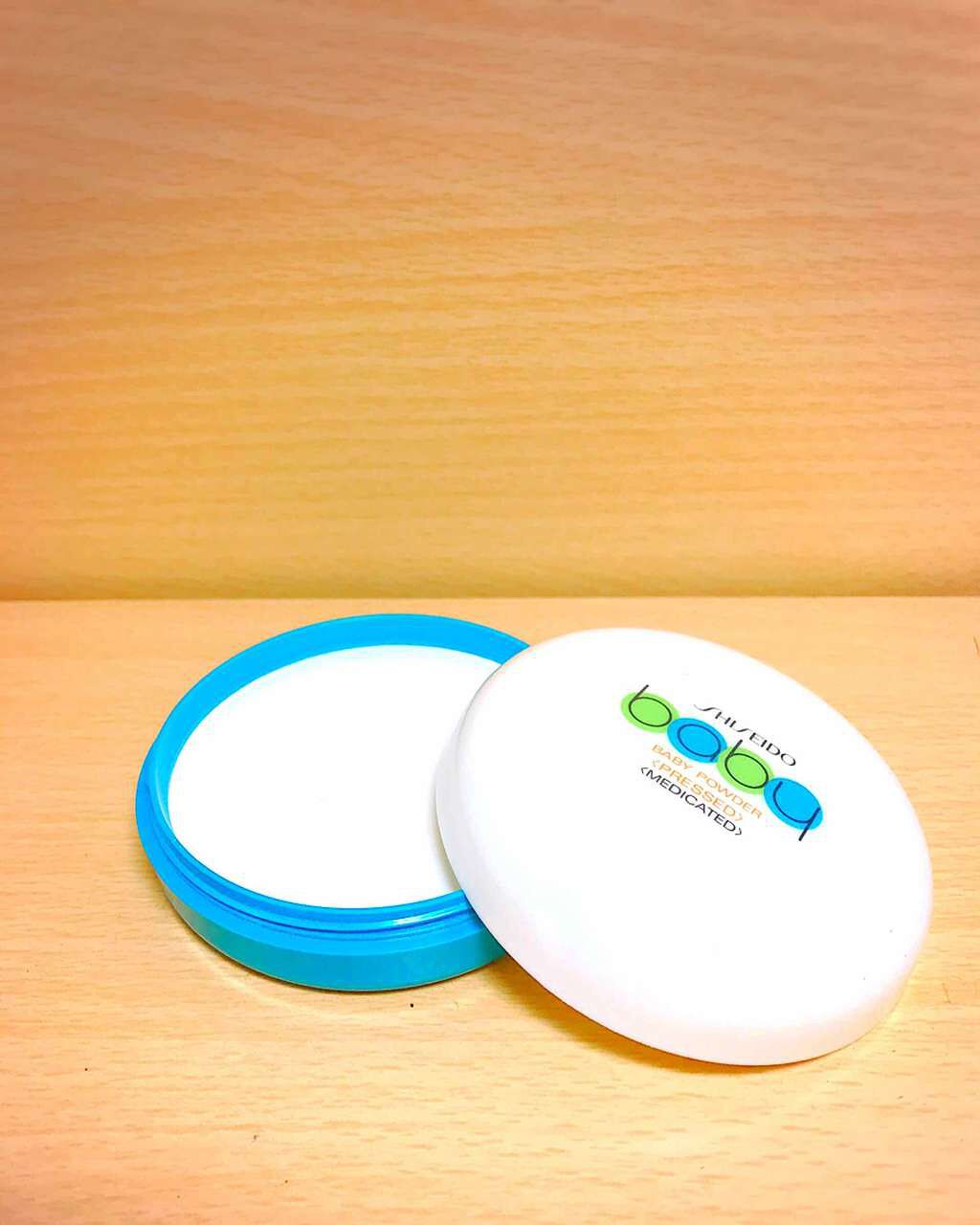 資生堂ベビーパウダー(プレスド)/ベビー/ボディパウダーを使ったクチコミ(2枚目)