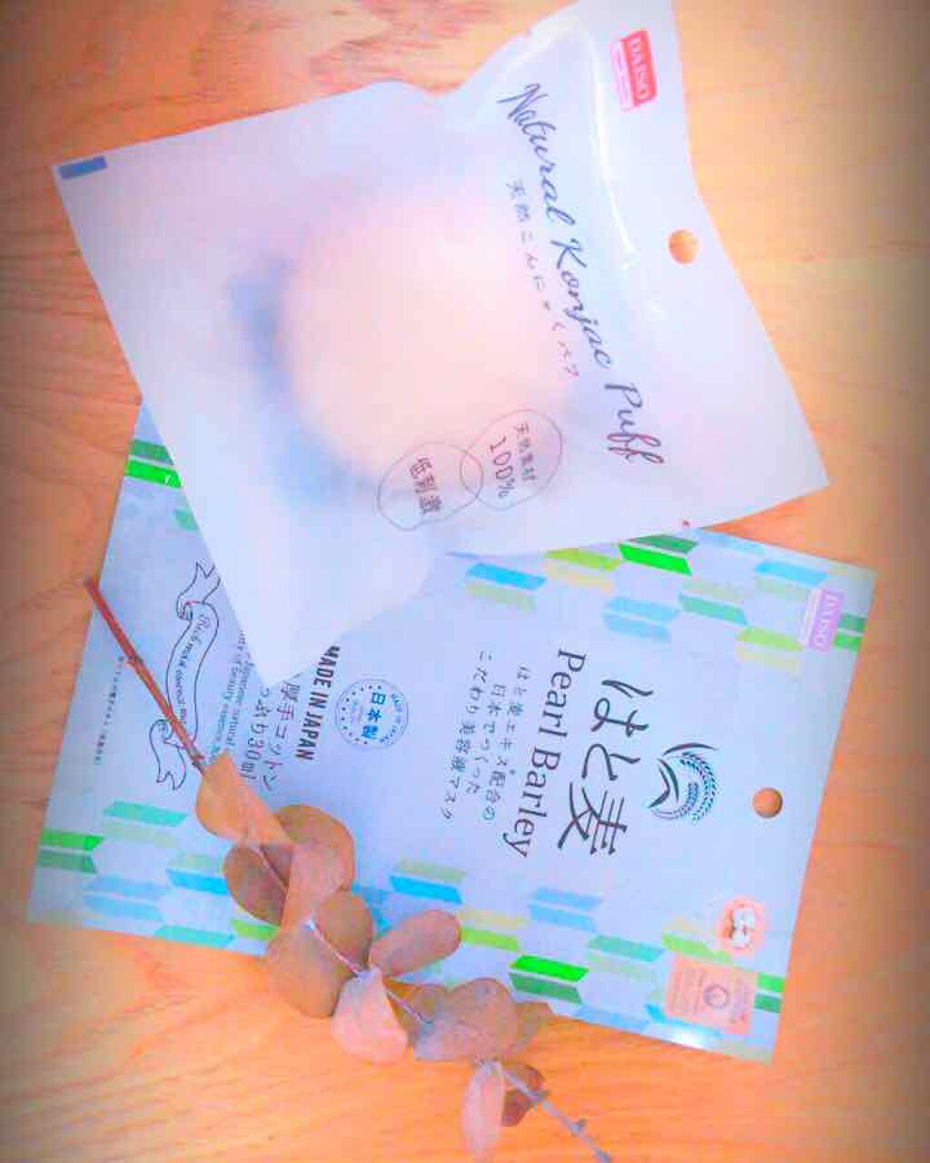 天然こんにゃくパフ/DAISO/その他スキンケアグッズを使ったクチコミ（1枚目）