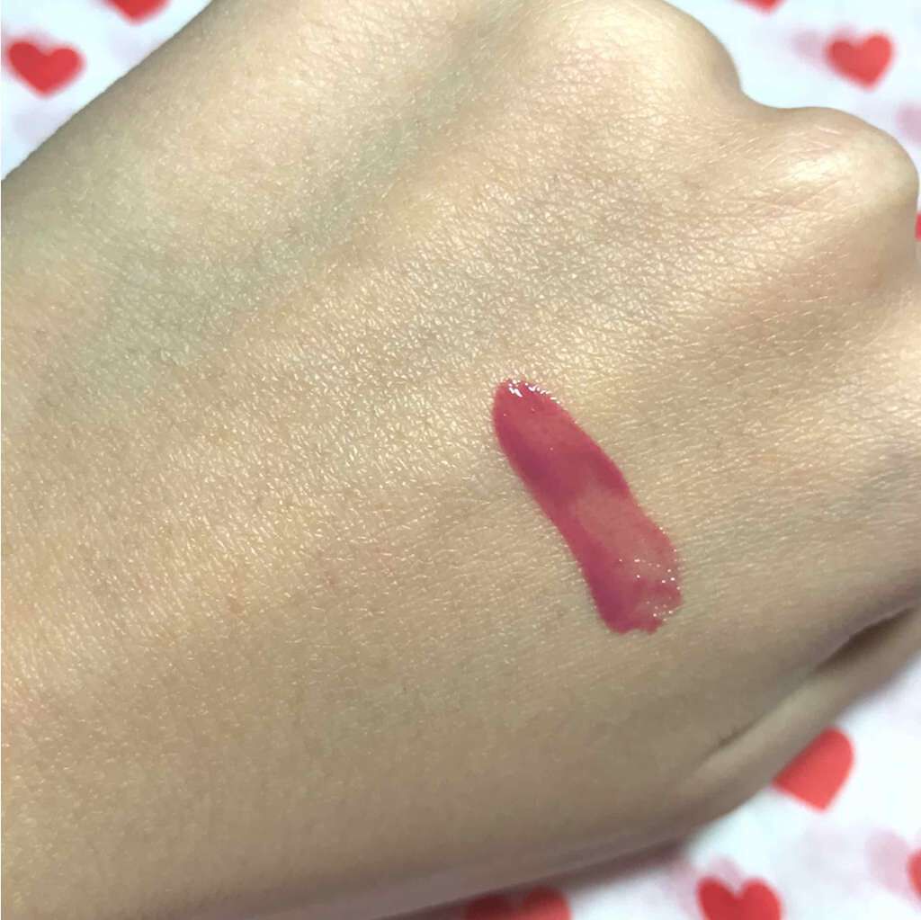 ディアダーリン ウォータージェルティント (アイスティント)/ETUDE/口紅を使ったクチコミ(3枚目)