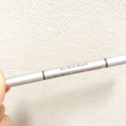 だ円芯 アルミ アイブローペンシル/DAISO/アイブロウペンシルを使ったクチコミ(1枚目)