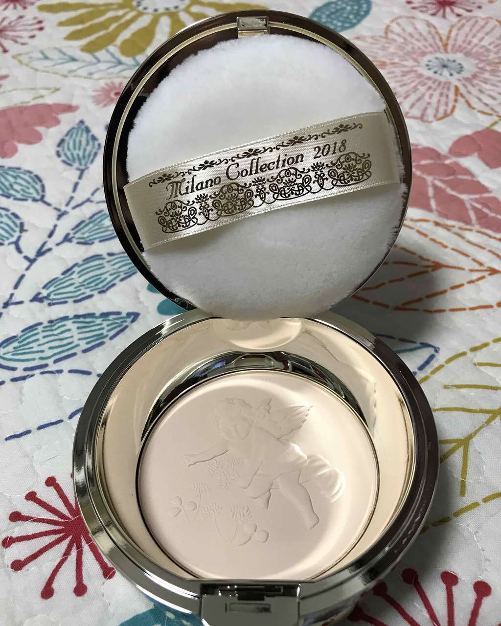 フェースアップパウダー<ミラノコレクション2018>/ミラノコレクション/プレストパウダーを使ったクチコミ(2枚目)
