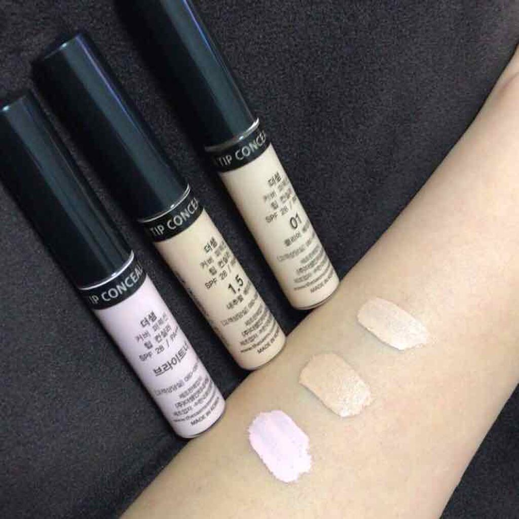 カバーパーフェクション チップコンシーラー/the SAEM/リキッドコンシーラーを使ったクチコミ(1枚目)