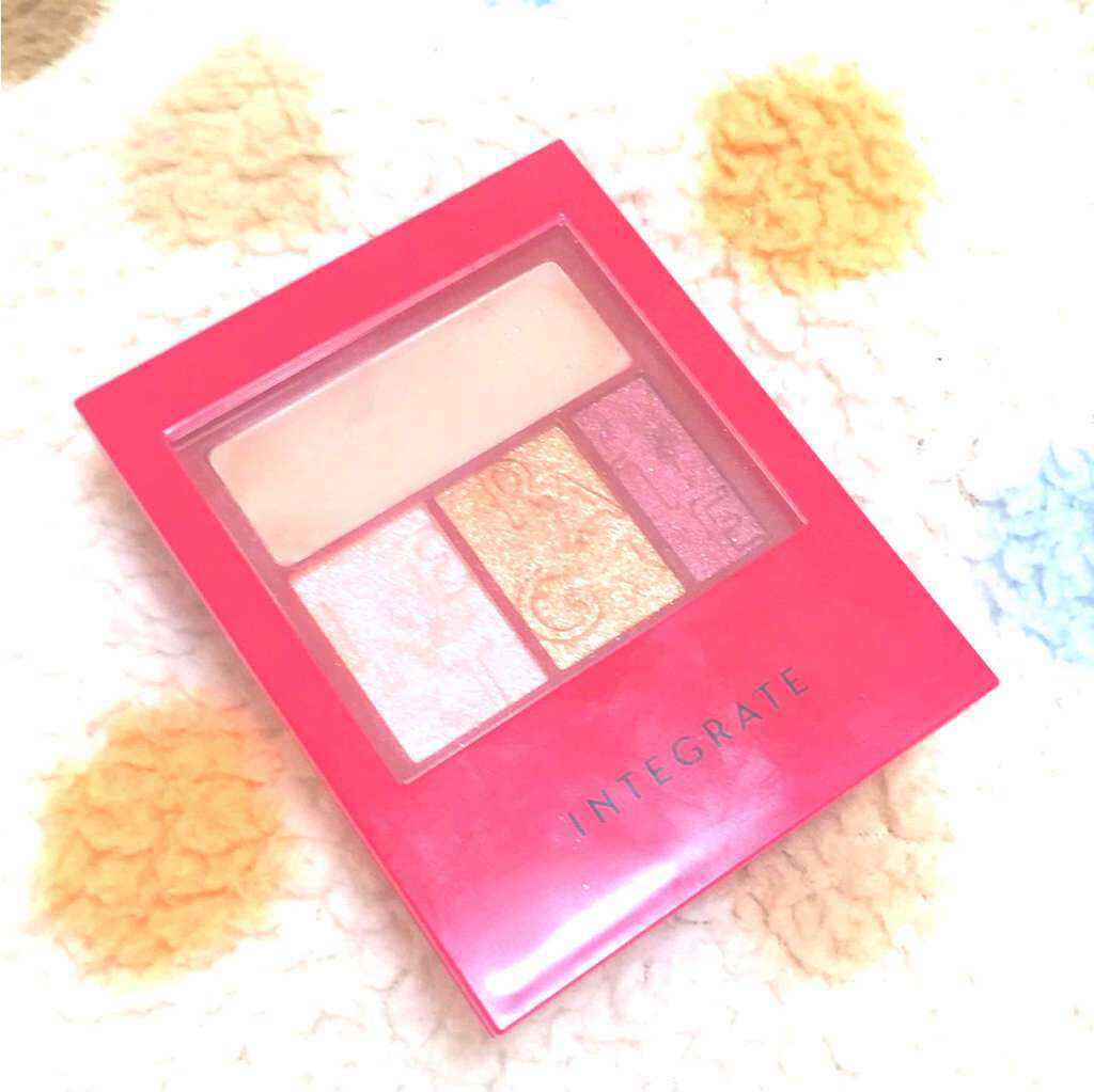 アクセントカラーアイズ CC/インテグレート/アイシャドウパレットを使ったクチコミ(1枚目)