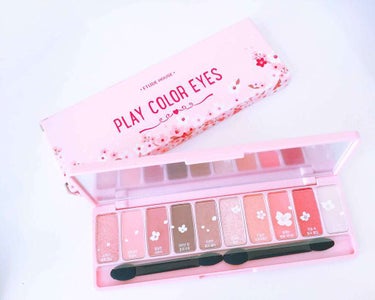 ❤ETUDE HOUSE❤
プレイカラーアイズ チェリーブロッサム
楽天で￥2200円くらいでGETしました！


ひらひら飛び散る桜のようにピンク色に染まった
【10カラーアイシャドウパレット】


