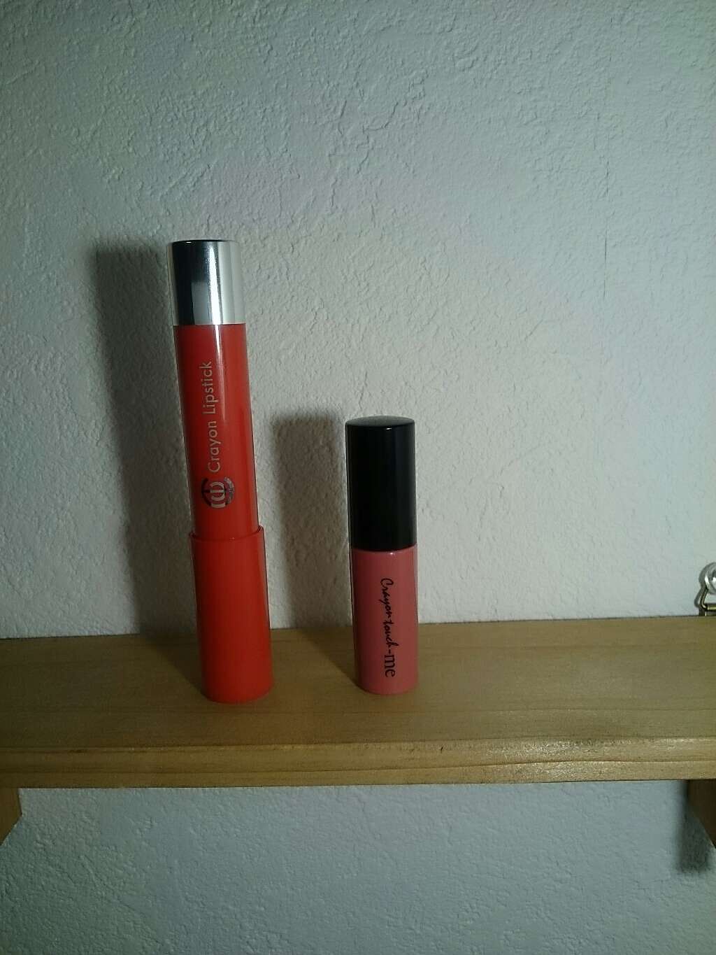 ベルベットリキッドルージュ ローズピンク/crayontouch-me/口紅を使ったクチコミ（1枚目）