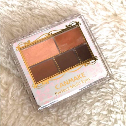 パーフェクトマルチアイズ/キャンメイク/アイシャドウパレットを使ったクチコミ(1枚目)