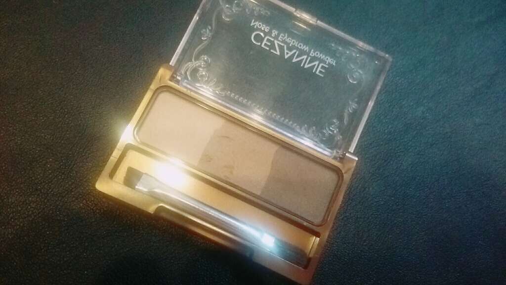 ノーズ&アイブロウパウダー/CEZANNE/パウダーアイブロウを使ったクチコミ(2枚目)