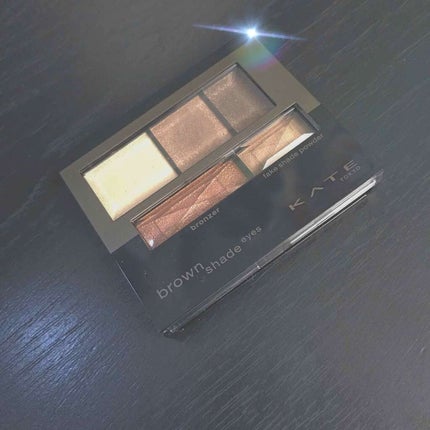 ブラウンシェードアイズN/KATE/アイシャドウパレットを使ったクチコミ(1枚目)