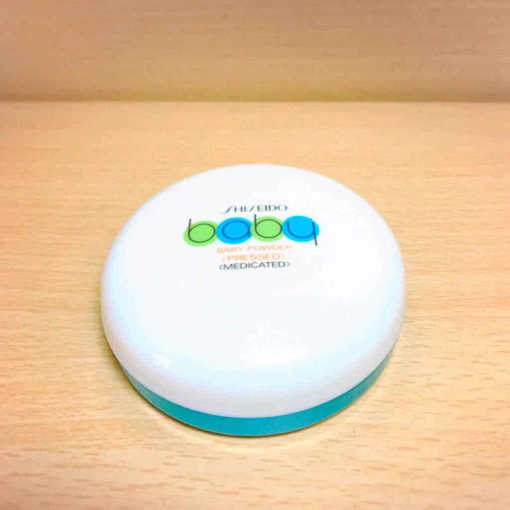 資生堂ベビーパウダー(プレスド)/ベビー/ボディパウダーを使ったクチコミ(1枚目)