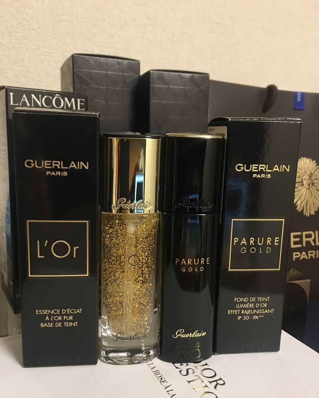 パリュール ゴールド フルイド/GUERLAIN/リキッドファンデーションを使ったクチコミ（1枚目）