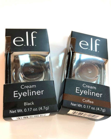 e.l.f. Cosmetics クリームアイライナーのクチコミ「:elf cosmetics クリームアイライナー
black/coffee
3枚目は何回か.....」(1枚目)