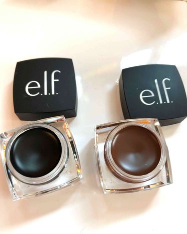 e.l.f. Cosmetics クリームアイライナーのクチコミ「:elf cosmetics クリームアイライナー
black/coffee

3枚目は何回か.....」（2枚目）