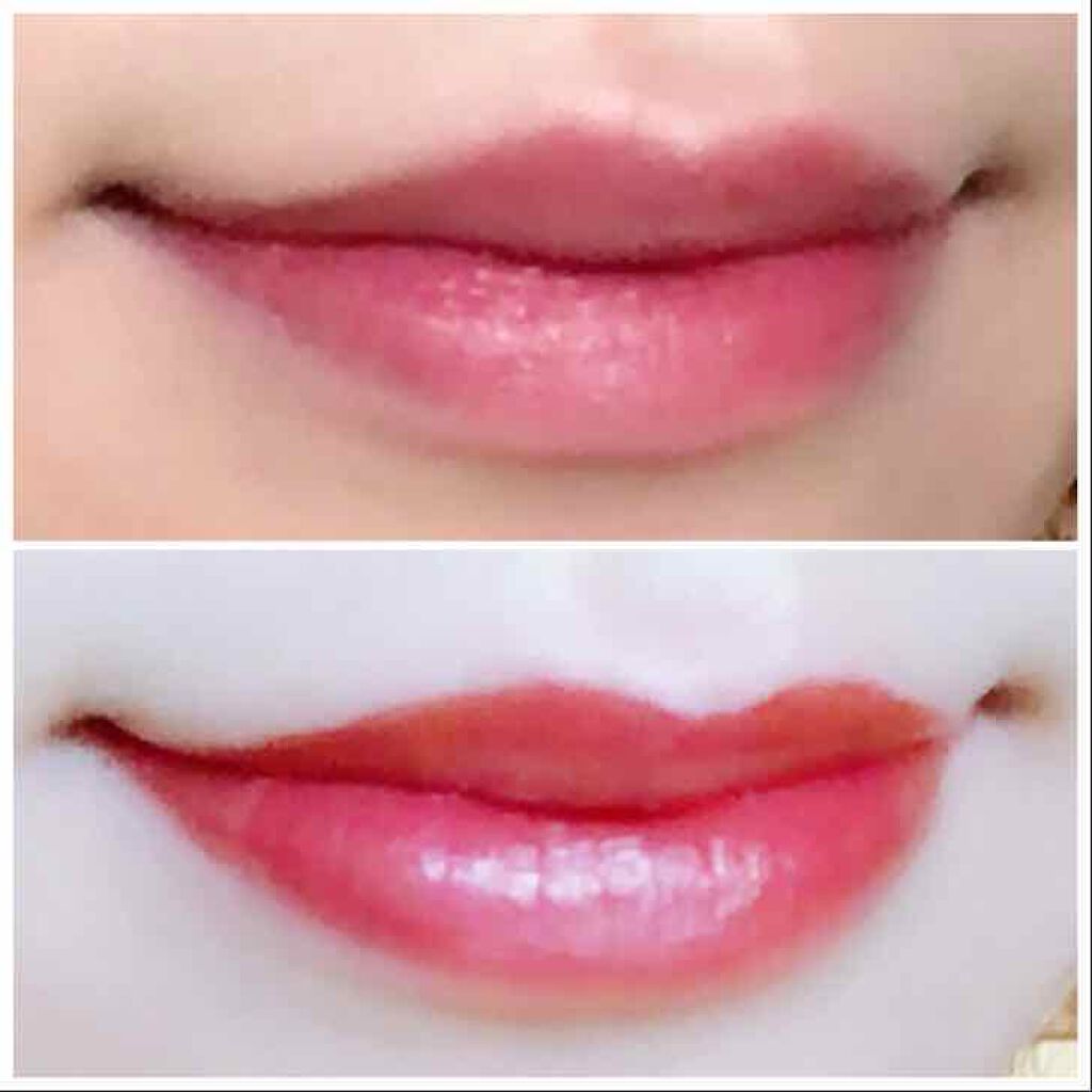 ディアダーリン ウォータージェルティント (アイスティント)/ETUDE/口紅を使ったクチコミ(4枚目)