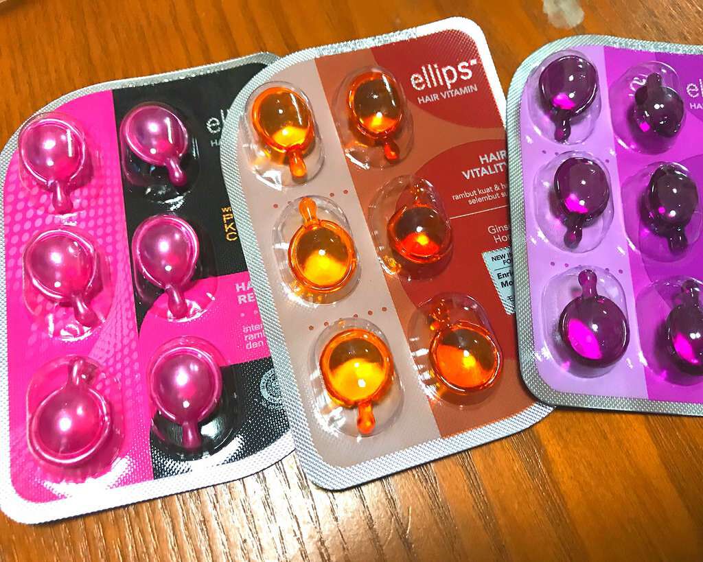 ヘアーオイル【トリートメント】/ellips/ヘアオイルを使ったクチコミ(1枚目)