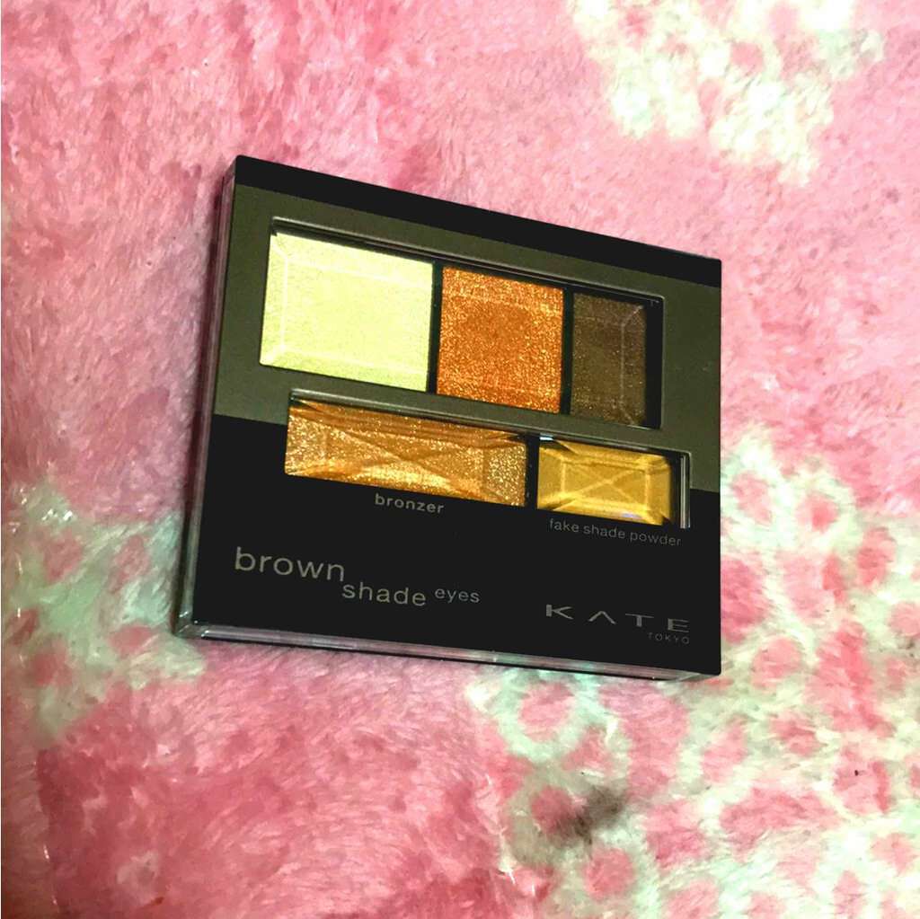 ブラウンシェードアイズN/KATE/アイシャドウパレットを使ったクチコミ(1枚目)