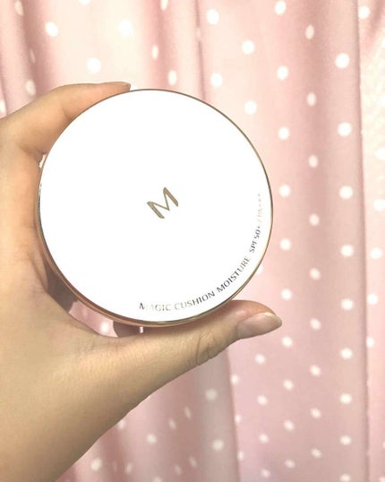 M クッション ファンデーション(モイスチャー)/MISSHA/クッションファンデーションを使ったクチコミ(1枚目)