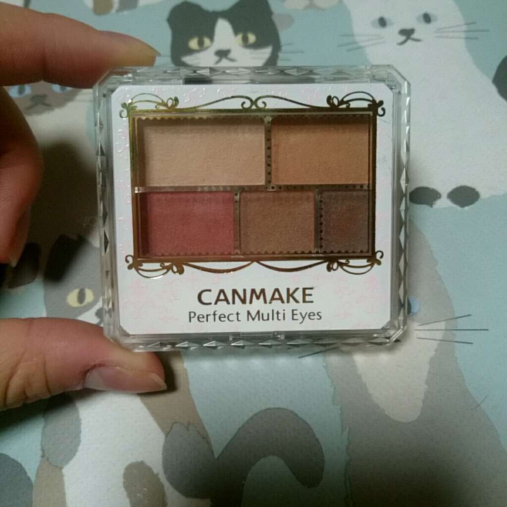 パーフェクトマルチアイズ/キャンメイク/アイシャドウパレットを使ったクチコミ(1枚目)