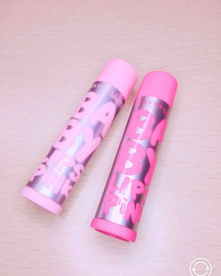 リップクリーム ピンクグロウ 01 ベビーピンク/MAYBELLINE NEW YORK/リップケアを使ったクチコミ(2枚目)
