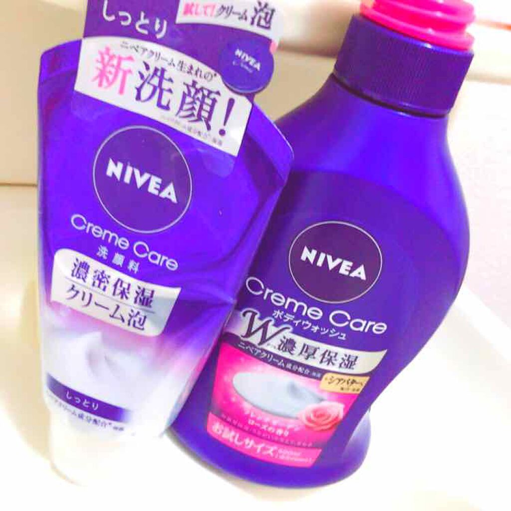 ニベア クリームケア ボディウォッシュ ヨーロピアンホワイトソープの香り/ニベア/ボディソープを使ったクチコミ（1枚目）