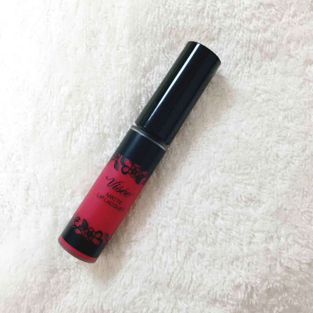 マットリップラッカー/Visée/口紅を使ったクチコミ(1枚目)
