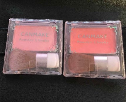 【旧品】パウダーチークス/キャンメイク/パウダーチークを使ったクチコミ(1枚目)