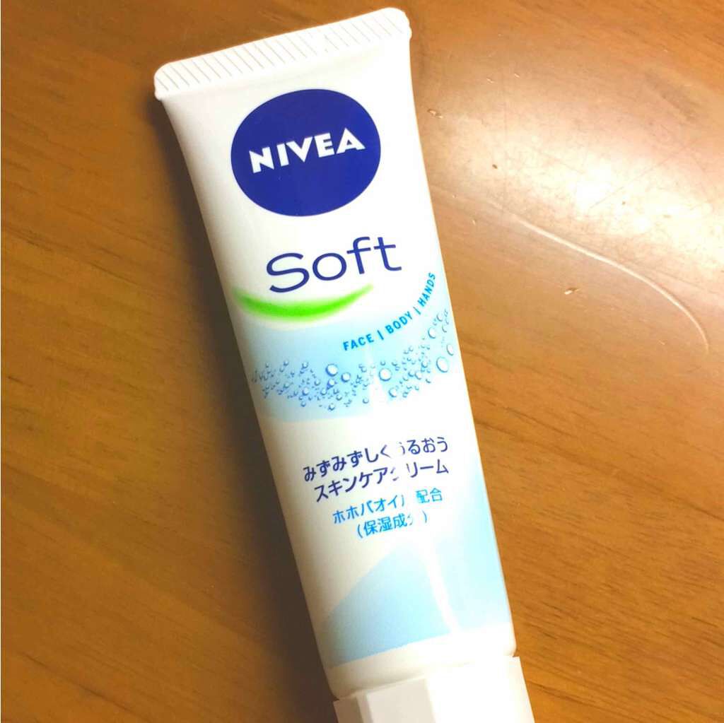 ニベアソフト スキンケアクリーム/ニベア/ボディクリームを使ったクチコミ(1枚目)