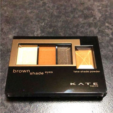 ブラウンシェードアイズ/KATE/アイシャドウパレットを使ったクチコミ（1枚目）