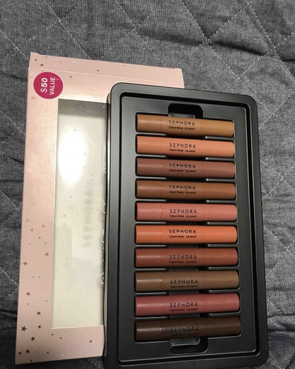 SEPHORA COLLECTION Paint the Town Nude Lip Pencil Set/SEPHORA/メイクアップキットを使ったクチコミ(1枚目)