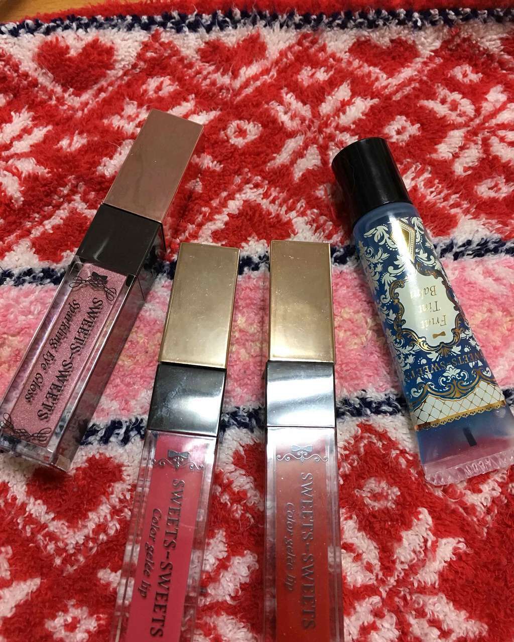 スパークリングアイグロス/スウィーツ スウィーツ/リキッドアイシャドウを使ったクチコミ(1枚目)