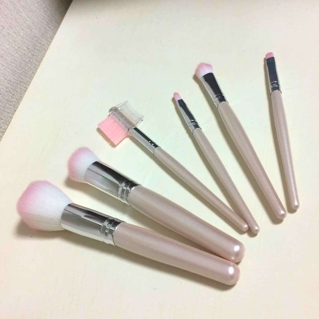 ぽんぬ@ブルベ冬 on LIPS 「台湾旅行記✈️vol.2COSMOSメイクブラシ6本セットこれ..」(2枚目)