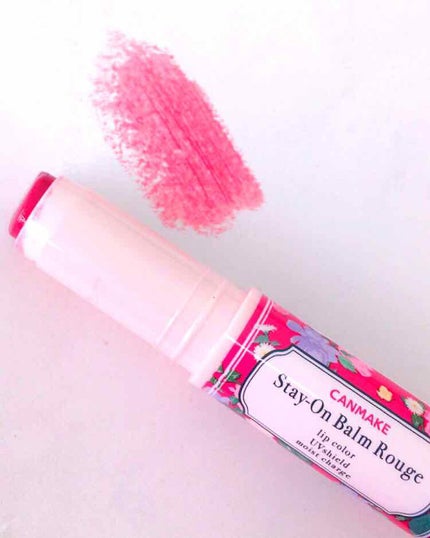 ステイオンバームルージュ/キャンメイク/口紅を使ったクチコミ(2枚目)