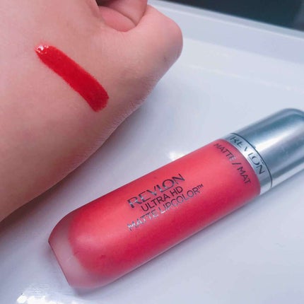 ウルトラ HD マット リップカラー/REVLON/口紅を使ったクチコミ(2枚目)