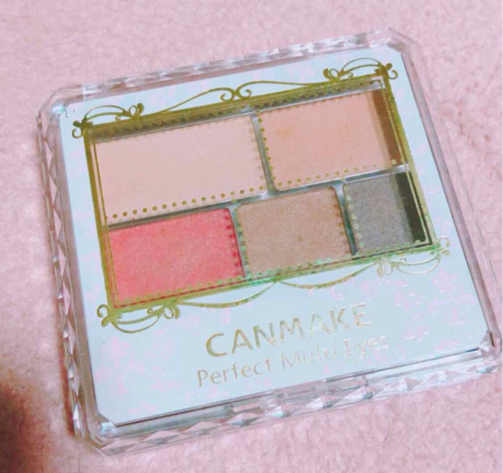 パーフェクトマルチアイズ/キャンメイク/アイシャドウパレットを使ったクチコミ(1枚目)