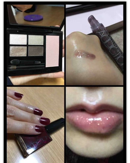 ホリデー アディクション ウィンター ホワイト (クリスマスコフレ 2016)/ADDICTION/メイクアップキットを使ったクチコミ(2枚目)